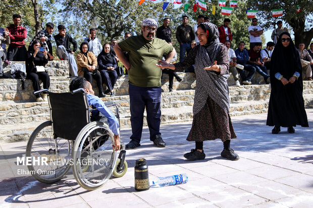نمایش‌های بخش فراگیر معلولان جشنواره تئاتر مریوان