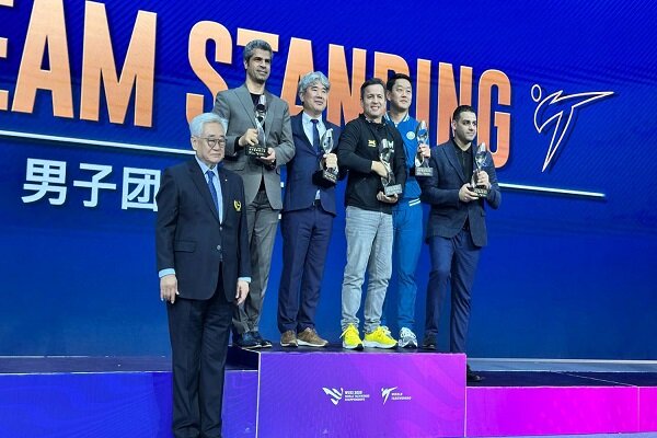 تیم ملی تکواندو آقایان نایب قهرمان جهان شد