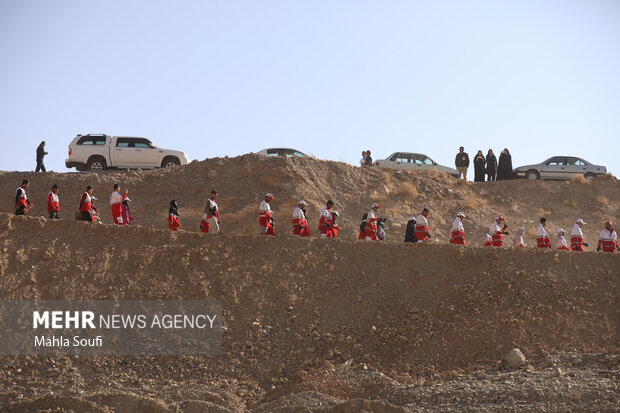 مانور اقتدار آفتاب در منطقه کوکبیه شازند