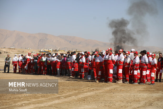 مانور اقتدار آفتاب در منطقه کوکبیه شازند