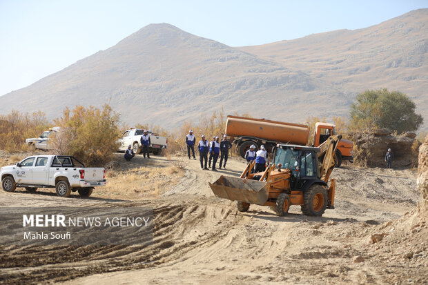 مانور اقتدار آفتاب در منطقه کوکبیه شازند