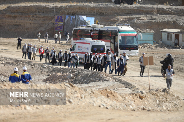 مانور اقتدار آفتاب در منطقه کوکبیه شازند