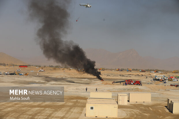 مانور اقتدار آفتاب در منطقه کوکبیه شازند