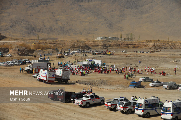 مانور اقتدار آفتاب در منطقه کوکبیه شازند