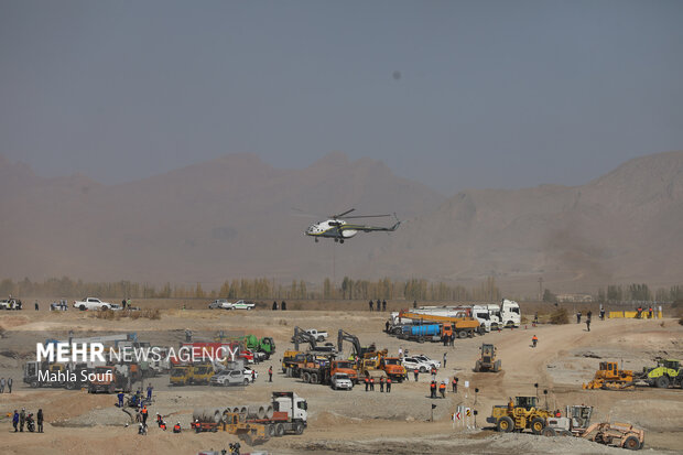 مانور اقتدار آفتاب در منطقه کوکبیه شازند