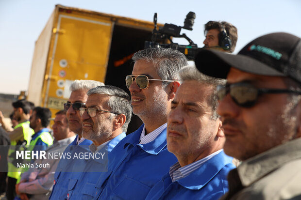 مانور اقتدار آفتاب در منطقه کوکبیه شازند