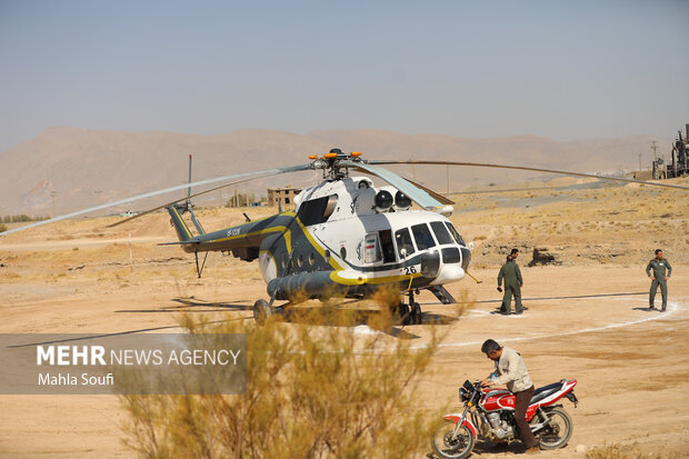 مانور اقتدار آفتاب در منطقه کوکبیه شازند