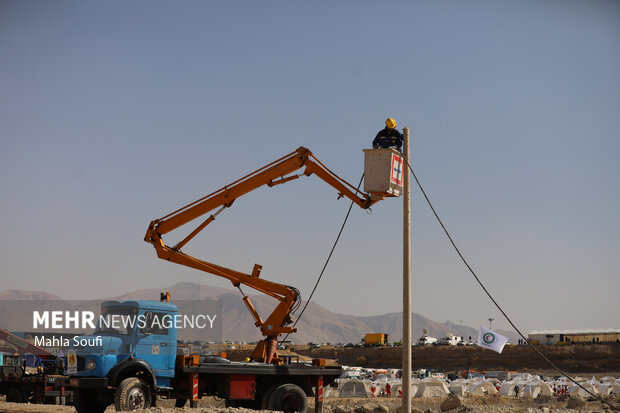 مانور اقتدار آفتاب در منطقه کوکبیه شازند