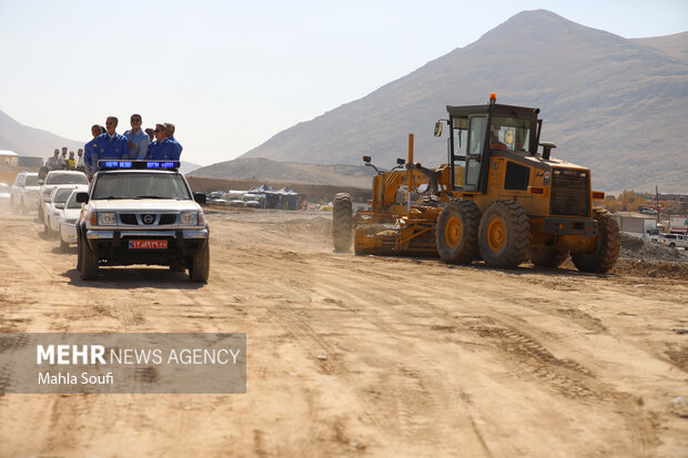 مانور اقتدار آفتاب در منطقه کوکبیه شازند