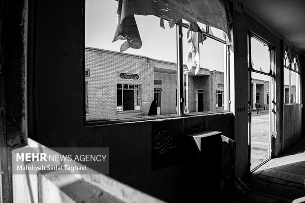 حال ناخوش مزار خفتگان باغ رضوان قم