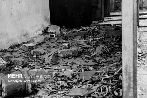 حال ناخوش مزار خفتگان باغ رضوان قم