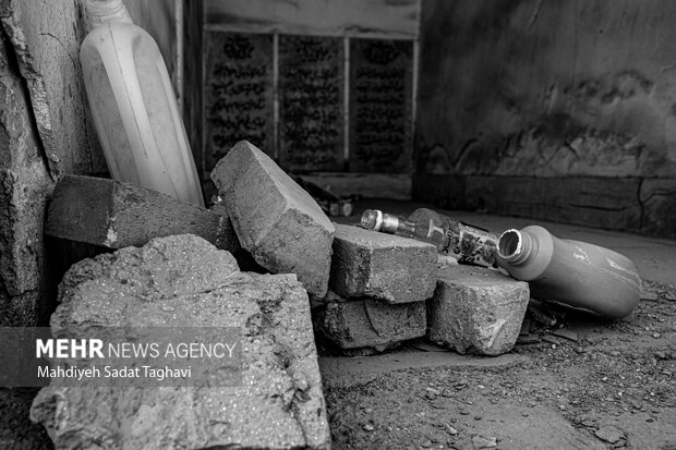 حال ناخوش مزار خفتگان باغ رضوان قم