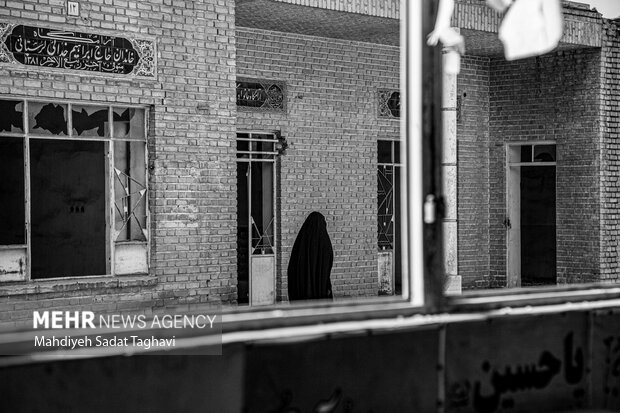 حال ناخوش مزار خفتگان باغ رضوان قم