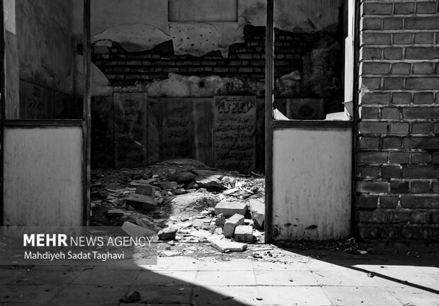 حال ناخوش مزار خفتگان باغ رضوان قم