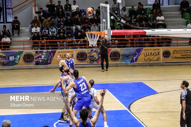 لیگ برتر بسکتبال - پاس کردستان و استقلال تهران 2