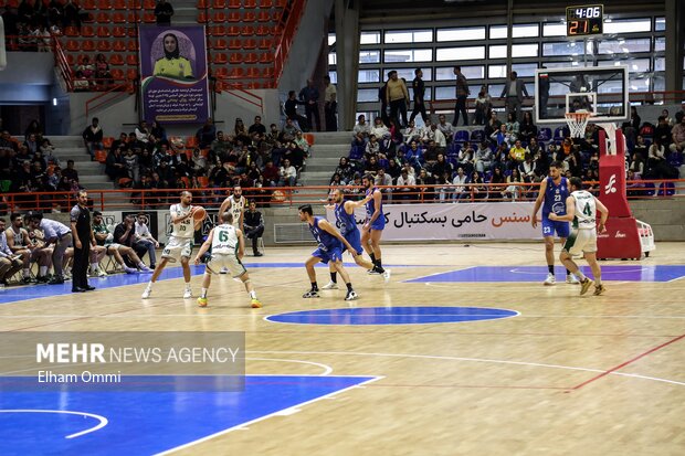 لیگ برتر بسکتبال - پاس کردستان و استقلال تهران 3