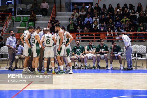 لیگ برتر بسکتبال - پاس کردستان و استقلال تهران 19