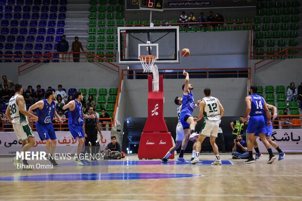 هفته هفتم لیگ برتر بسکتبال پاس کردستان و استقلال