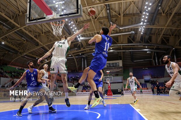 لیگ برتر بسکتبال - پاس کردستان و استقلال تهران 26