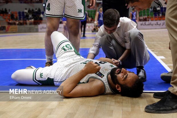 لیگ برتر بسکتبال - پاس کردستان و استقلال تهران 27