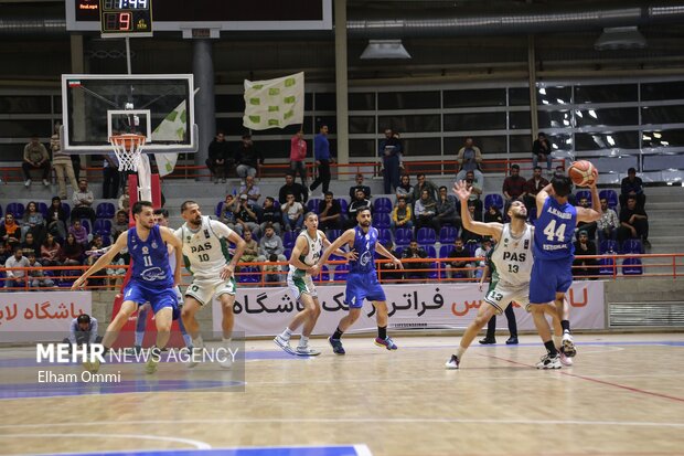 لیگ برتر بسکتبال - پاس کردستان و استقلال تهران 29