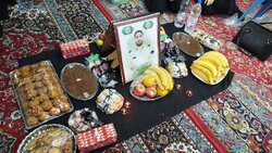 اولین سالگرد شهادت مدافع امنیت «علیرضا آقاجانی» در آستانه اشرفیه