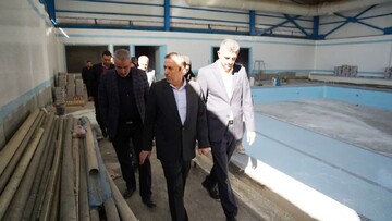 بازدید استاندار قزوین از پروژه های عمرانی آبیک