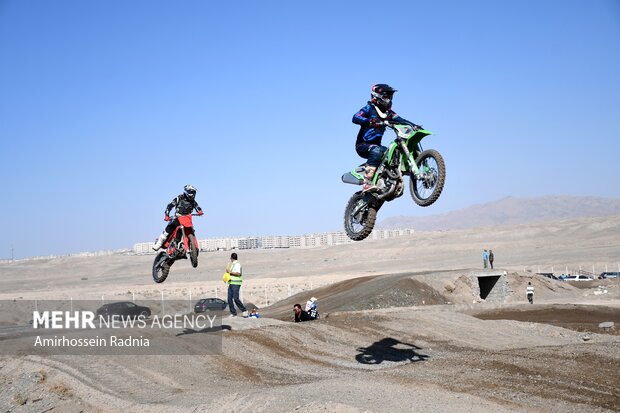 مسابقات موتور کراس خراسان جنوبی