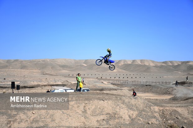 مسابقات موتور کراس خراسان جنوبی