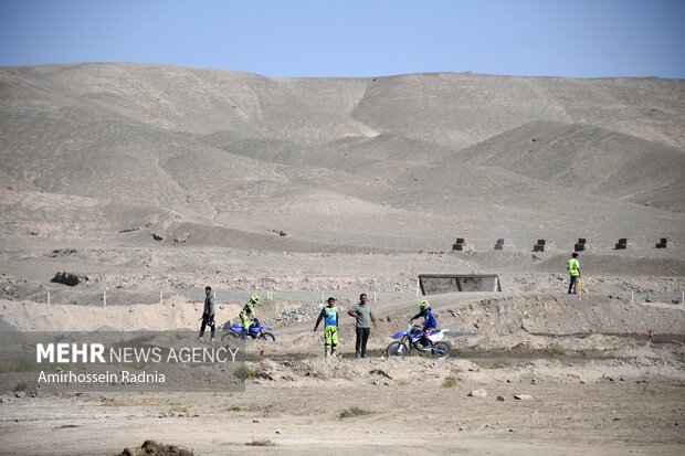 مسابقات موتور کراس خراسان جنوبی