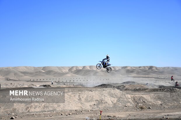 مسابقات موتور کراس خراسان جنوبی