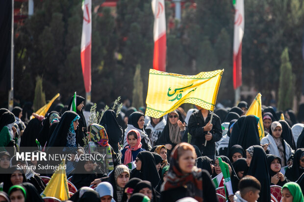 گردهمایی نوجوانان «لشگر قدس»