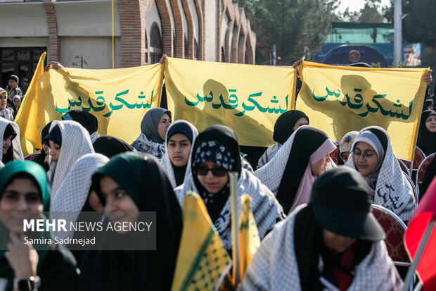 گردهمایی نوجوانان «لشگر قدس»