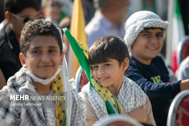 گردهمایی نوجوانان «لشگر قدس»