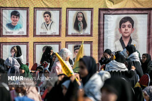 گردهمایی نوجوانان «لشگر قدس»