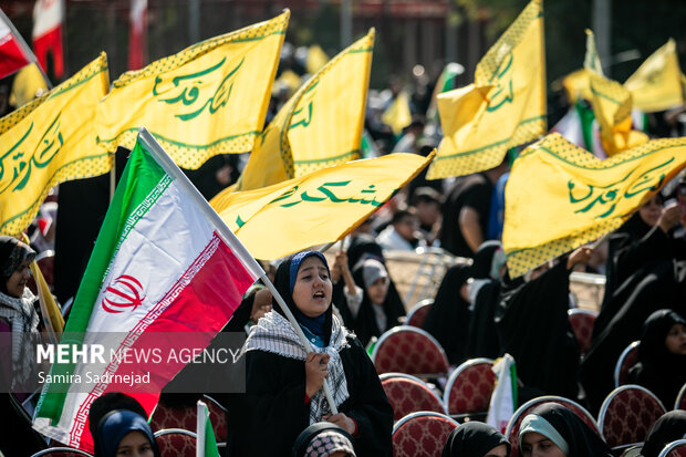 گردهمایی نوجوانان «لشگر قدس»