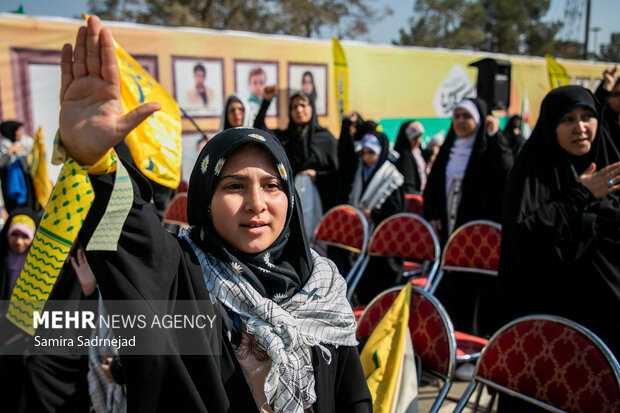 گردهمایی نوجوانان «لشگر قدس»