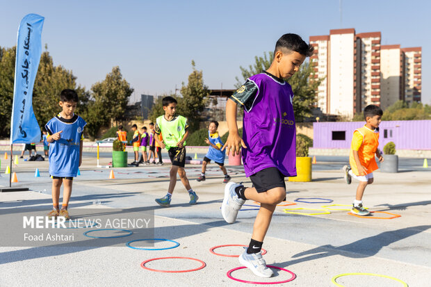 نخستین فستیوال دوومیدانی کودکان ایران