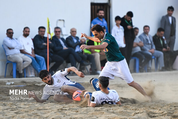 صعود تیم فوتبال ساحلی شیبا البرز به لیگ برتر