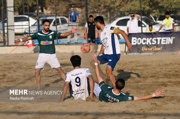 صعود تیم فوتبال ساحلی شیبا البرز به لیگ برتر