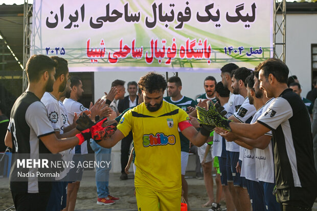 صعود تیم فوتبال ساحلی شیبا البرز به لیگ برتر