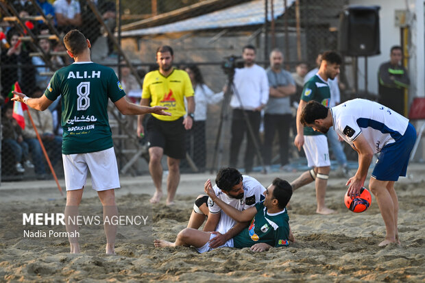 صعود تیم فوتبال ساحلی شیبا البرز به لیگ برتر