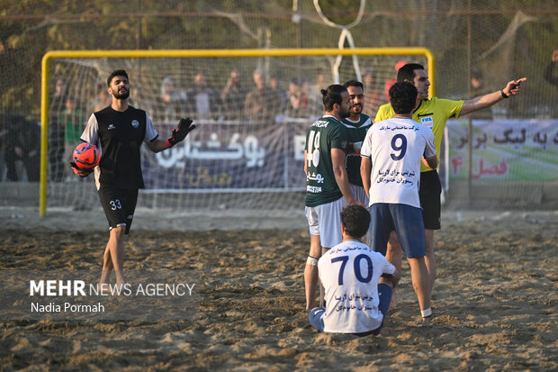 صعود تیم فوتبال ساحلی شیبا البرز به لیگ برتر