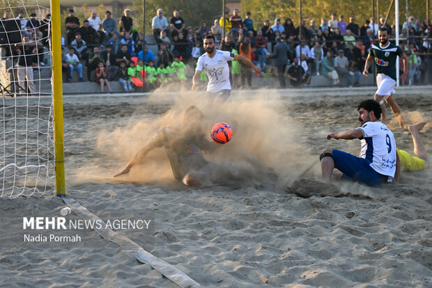 صعود تیم فوتبال ساحلی شیبا البرز به لیگ برتر