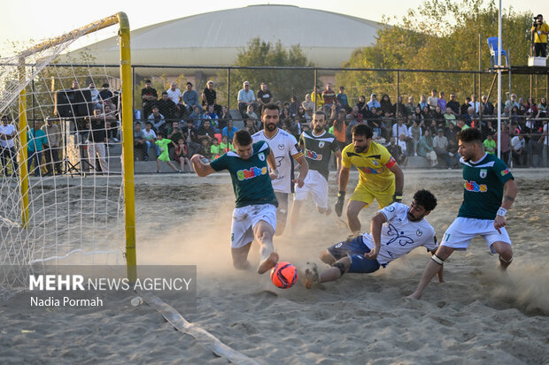 صعود تیم فوتبال ساحلی شیبا البرز به لیگ برتر