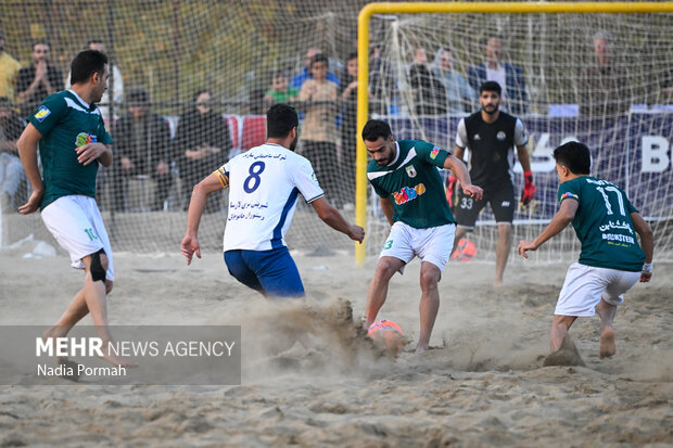 صعود تیم فوتبال ساحلی شیبا البرز به لیگ برتر