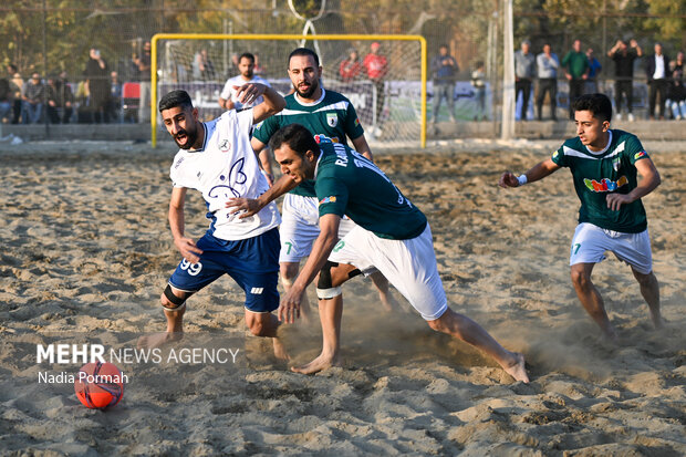 صعود تیم فوتبال ساحلی شیبا البرز به لیگ برتر