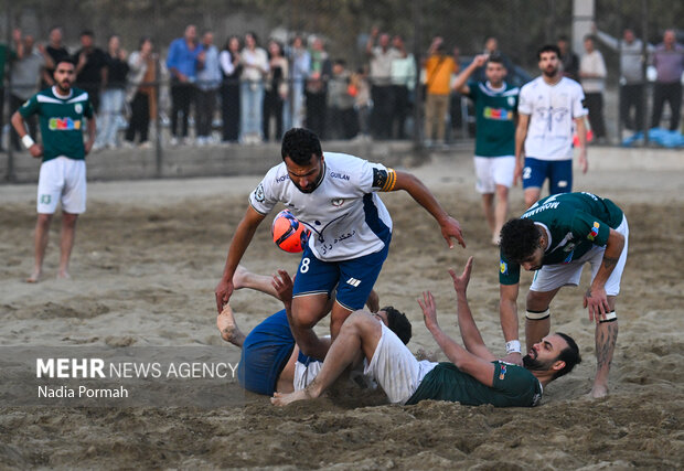 صعود تیم فوتبال ساحلی شیبا البرز به لیگ برتر