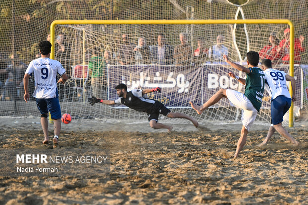 صعود تیم فوتبال ساحلی شیبا البرز به لیگ برتر