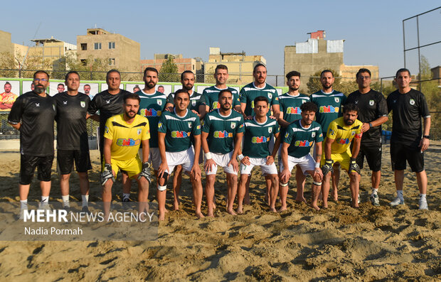 صعود تیم فوتبال ساحلی شیبا البرز به لیگ برتر